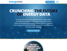 Tablet Screenshot of energyworx.com
